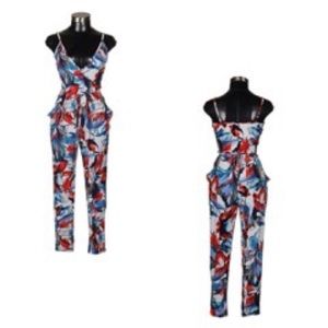 Abstract Jumpsuit